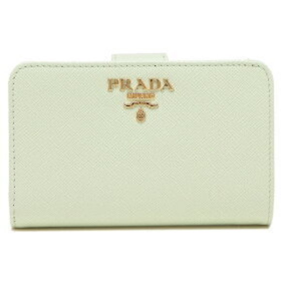 Prada Saffiano Green Bifold Wallet - Picture 5 of 9